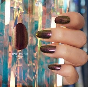 SALE MUST GO Red & Violet Shimmer Nail Polish Strips